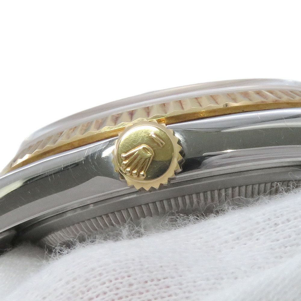 ロレックス デイトジャスト36 C番 SS/K18YG 16233 ROLEX 腕時計 シャンパン文字盤
