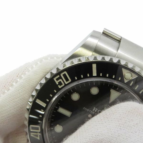 ロレックス シードゥエラー 1220 ランダムシリアル ルーレット 126600 ROLEX 腕時計 赤シード 黒文字盤