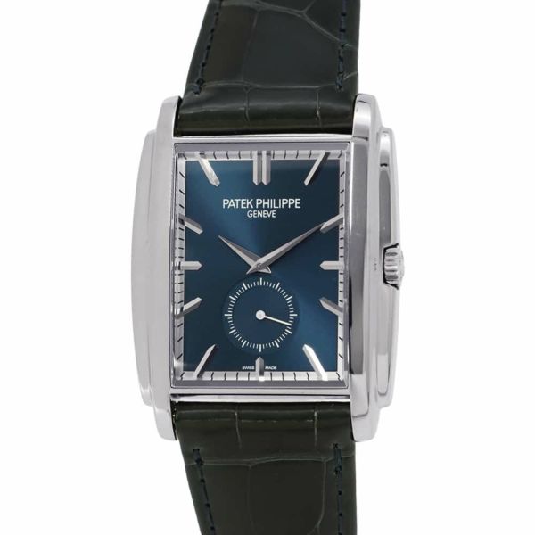 パテックフィリップ ゴンドーロ 5124G-011 PATEK PHILIPPE 腕時計 ブルー文字盤