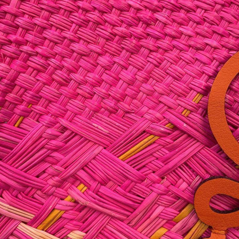 ロエベ ショルダーバッグ アナグラム バスケットバッグ ラージ イラカヤシ A223T43X06 かごバッグ