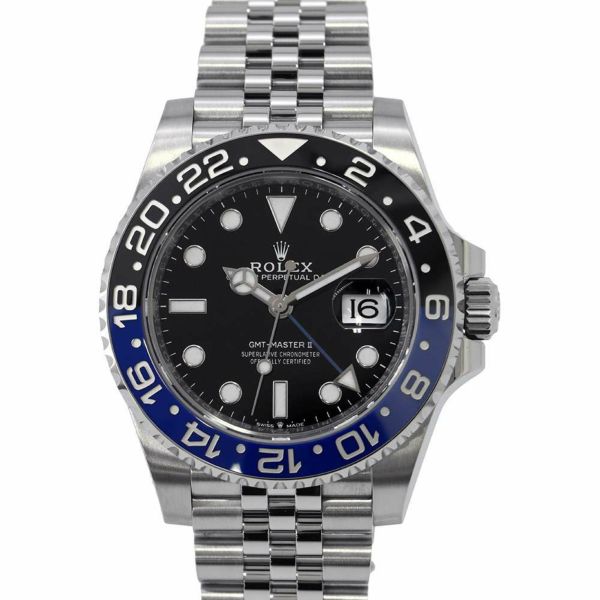 ロレックス GMTマスター2 126710BLNR ROLEX 腕時計 黒文字盤