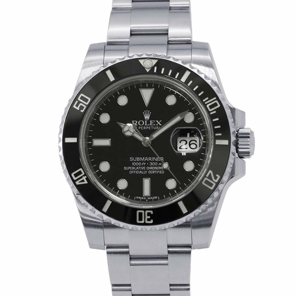 ロレックス サブマリーナ デイト 116610LN ROLEX 腕時計 黒文字盤