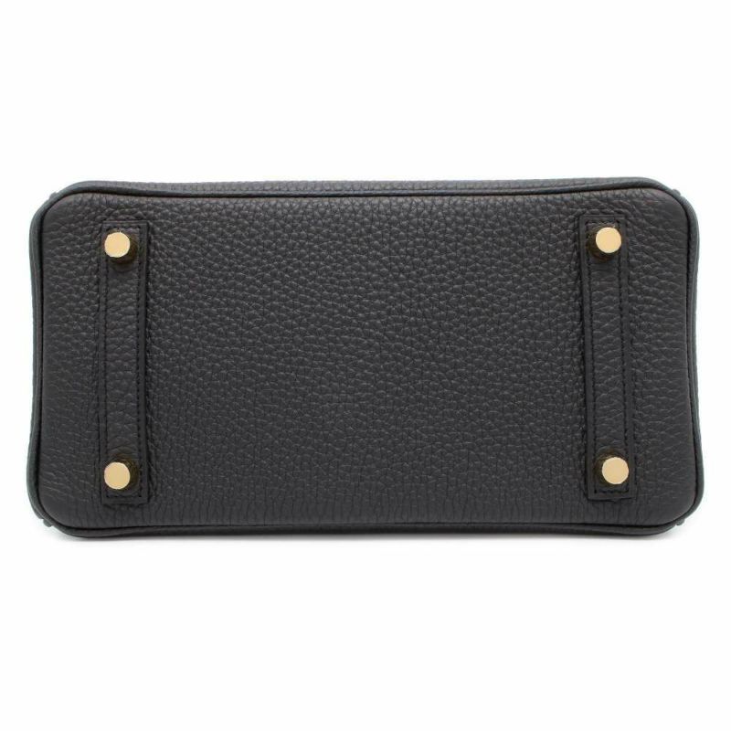 エルメス バーキン25 ブラック/ゴールド金具 トゴ Z刻印 HERMES Birkin ハンドバッグ 黒