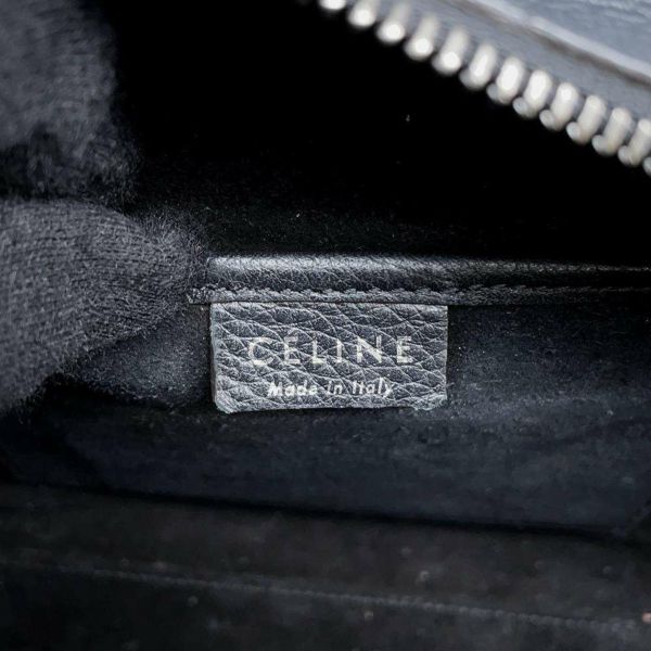 セリーヌ ハンドバッグ ラゲージ ナノショッパー 189243 CELINE バッグ 2wayショルダーバッグ 黒