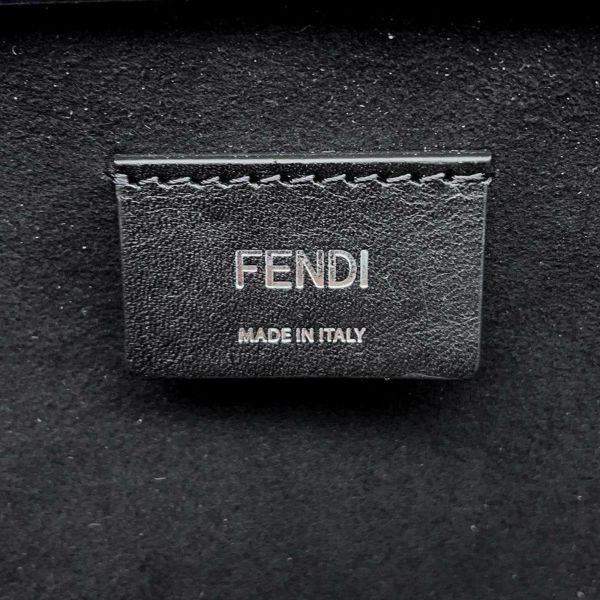 フェンディ スーツケース FFロゴ ラージ レザー 7VV158 FENDI 2wayショルダーバッグ 黒