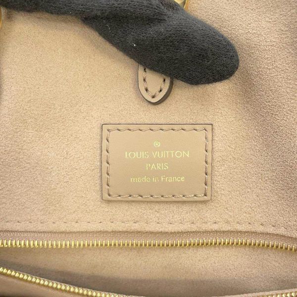 ルイヴィトン トートバッグ モノグラム・アンプラント オンザゴーMM M45494 LOUIS VUITTON バイカラー