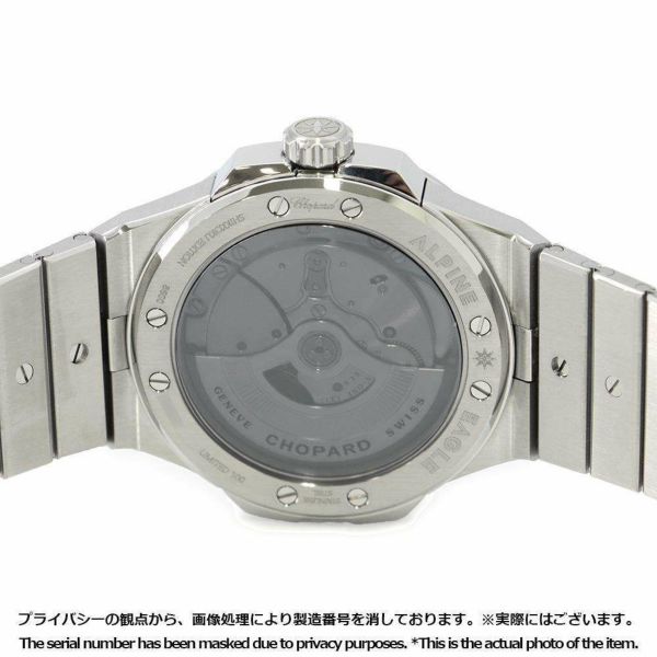 ショパール アルパインイーグル 100本限定 SHIKKOKU 298600-3021 Chopard 腕時計 黒文字盤