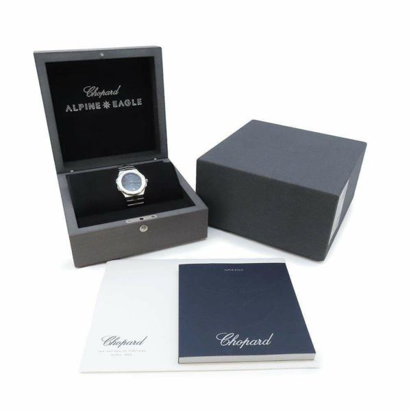 ショパール アルパインイーグル 100本限定 SHIKKOKU 298600-3021 Chopard 腕時計 黒文字盤