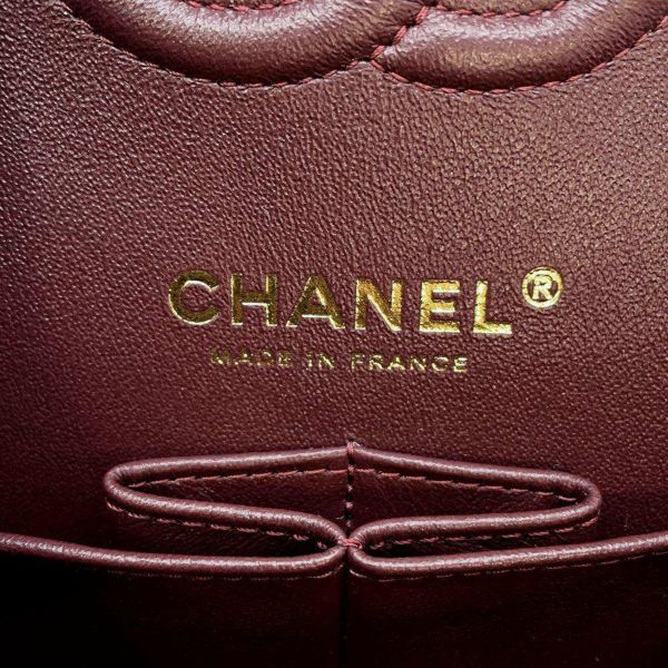 シャネル チェーンショルダーバッグ マトラッセ23 ココマーク ダブルチェーン キャビアスキン A01113 CHANEL 黒