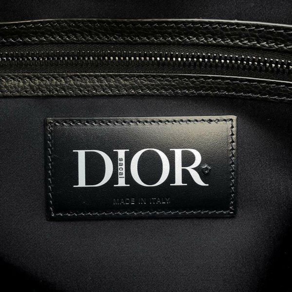 クリスチャン・ディオール トートバッグ サカイコラボ サドル ナイロン 1ADSH198USH Christian Dior 2way メンズ 黒 セール品