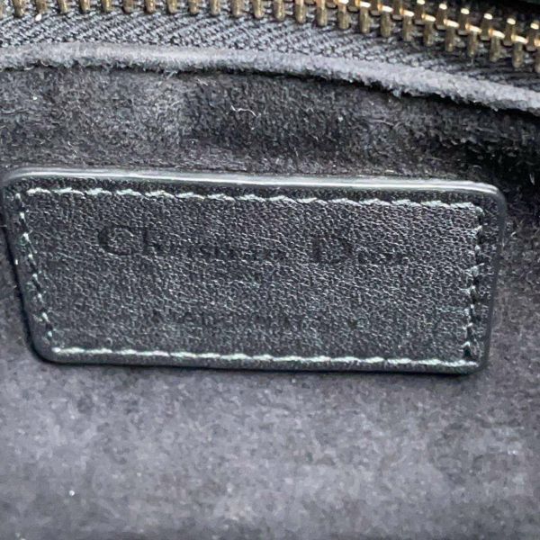 クリスチャン・ディオール ハンドバッグ レディディオール カナージュ ミニ Christian Dior 2wayショルダーバッグ 黒