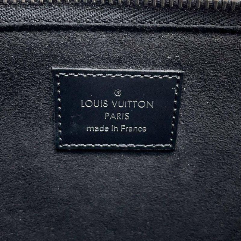 ルイヴィトン クラッチバッグ エピ・プラティーヌ ポシェット・プラット M62092 ヴィトン ブラック 黒