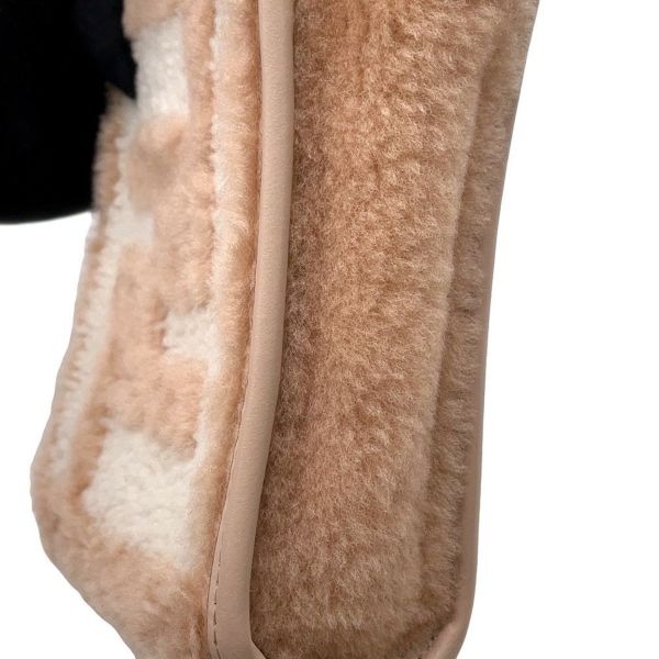 フェンディ ハンドバッグ サンシャイン ショッパー ミニ ムートン 8BS051 2wayショルダーバッグ