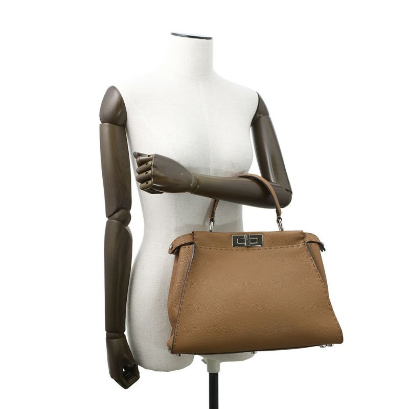 フェンディ ハンドバッグ ピーカブー セレリア レギュラー 8BN226 FENDI 2way