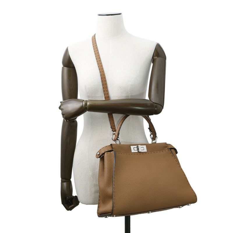 フェンディ ハンドバッグ ピーカブー セレリア レギュラー 8BN226 FENDI 2way