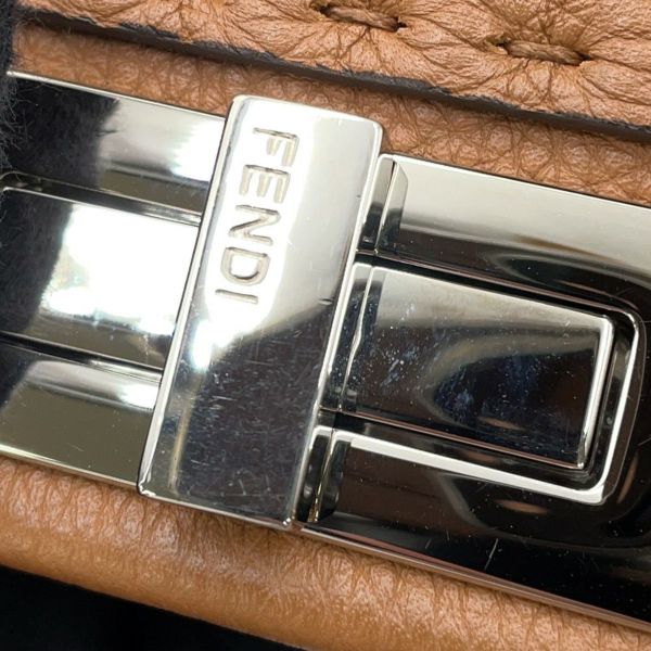 フェンディ ハンドバッグ ピーカブー セレリア レギュラー 8BN226 FENDI 2way