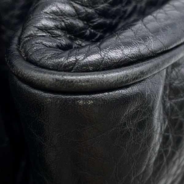 グッチ チェーンショルダーバッグ ソーホー インターロッキングG  レザー 308983 GUCCI バッグ 黒