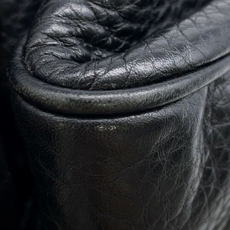 グッチ チェーンショルダーバッグ ソーホー インターロッキングG  レザー 308983 GUCCI バッグ 黒