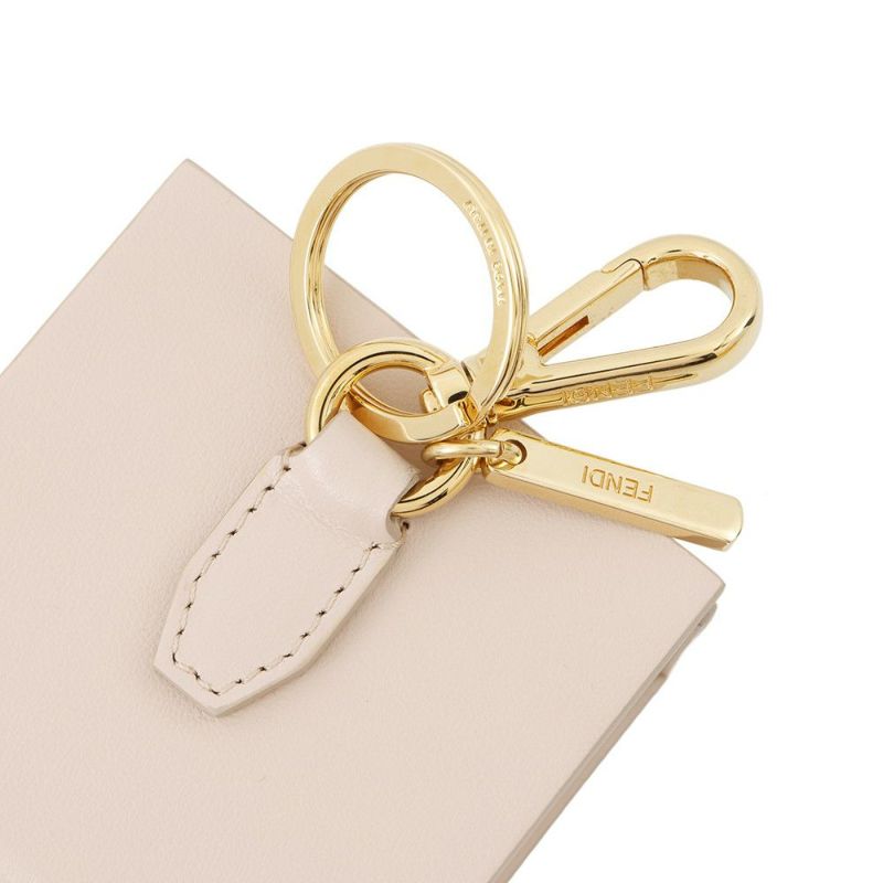 フェンディ キーホルダー ミニボックス レザー 7AR917 FENDI チャーム