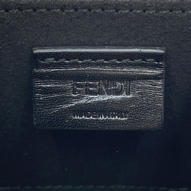 フェンディ キーホルダー ミニボックス レザー 7AR917 FENDI チャーム