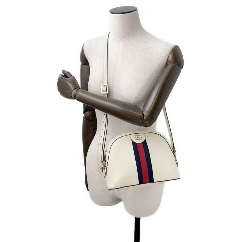 グッチ ショルダーバッグ オフィディア レザー 719881 GUCCI アウトレット品 白