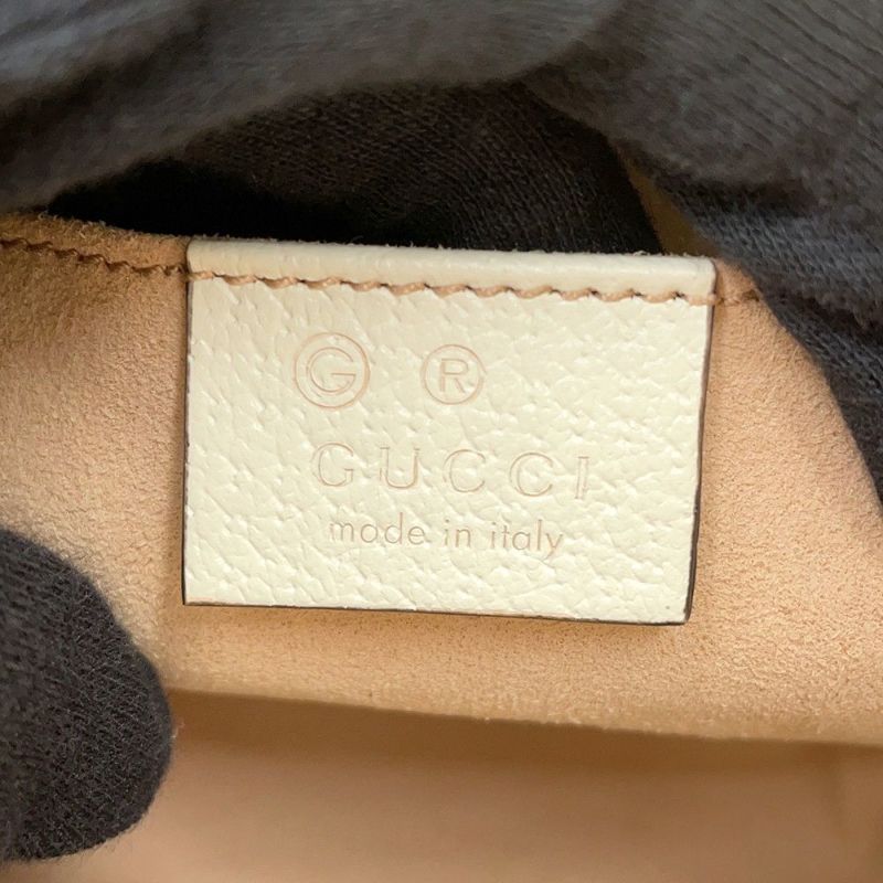 グッチ ショルダーバッグ オフィディア レザー 719881 GUCCI アウトレット品 白