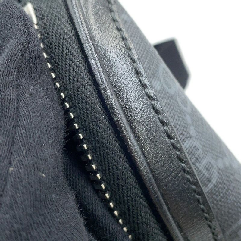 グッチ ボディバッグ GGスプリーム インターロッキングG ベルトバッグ 682933 GUCCI ウエストバッグ 黒