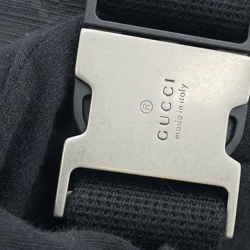グッチ ボディバッグ GGスプリーム インターロッキングG ベルトバッグ 682933 GUCCI ウエストバッグ 黒