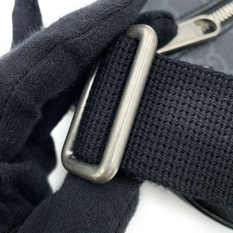グッチ ボディバッグ GGスプリーム インターロッキングG ベルトバッグ 682933 GUCCI ウエストバッグ 黒