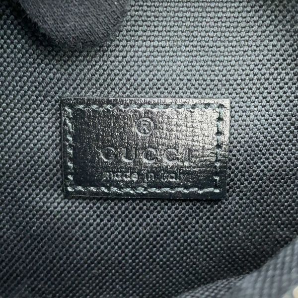 グッチ ボディバッグ GGスプリーム インターロッキングG ベルトバッグ 682933 GUCCI ウエストバッグ 黒