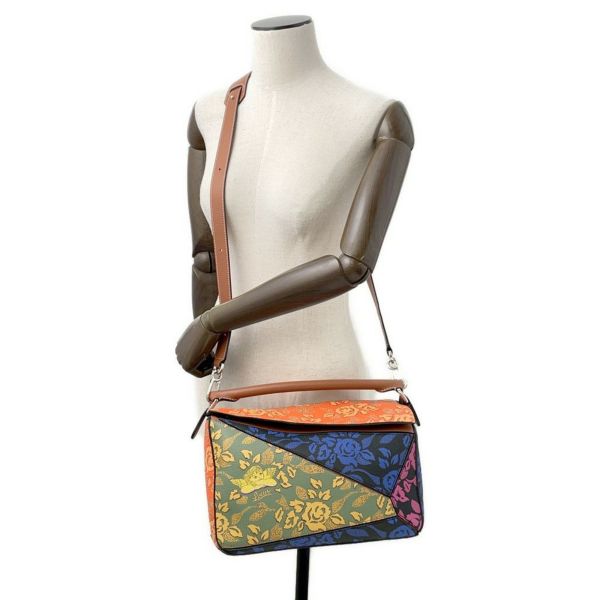 ロエベ ハンドバッグ パズルバッグ パウラズイビザ レザー LOEWE 2wayショルダー