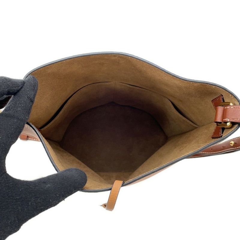 ロエベ ショルダーバッグ ゲート バケット レザー LOEWE バッグ