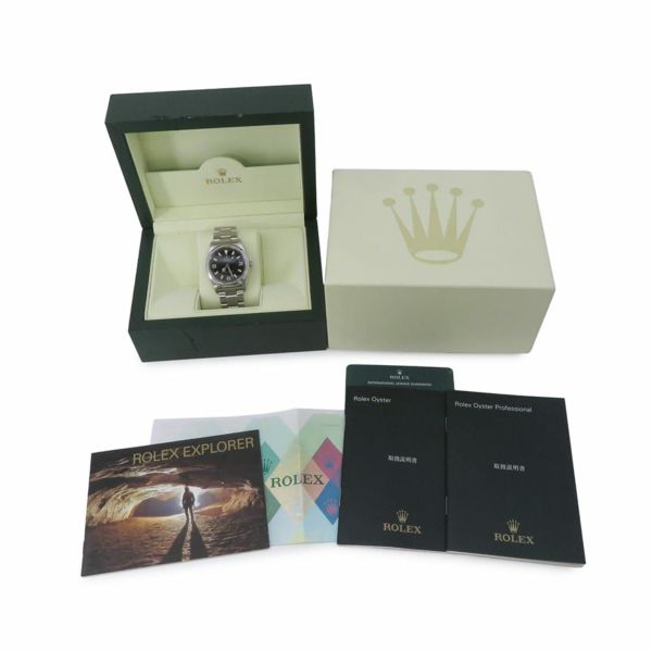 ロレックス エクスプローラー1 D番 114270 ROLEX 腕時計 黒文字盤