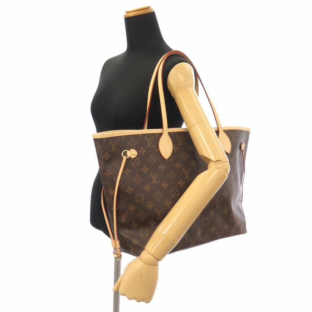 ルイヴィトン トートバッグ モノグラム ネヴァーフルMM ポーチ付き M40995 ヴィトン バッグ ネヴァーフル ビトン ブランド ハンドバッグ
