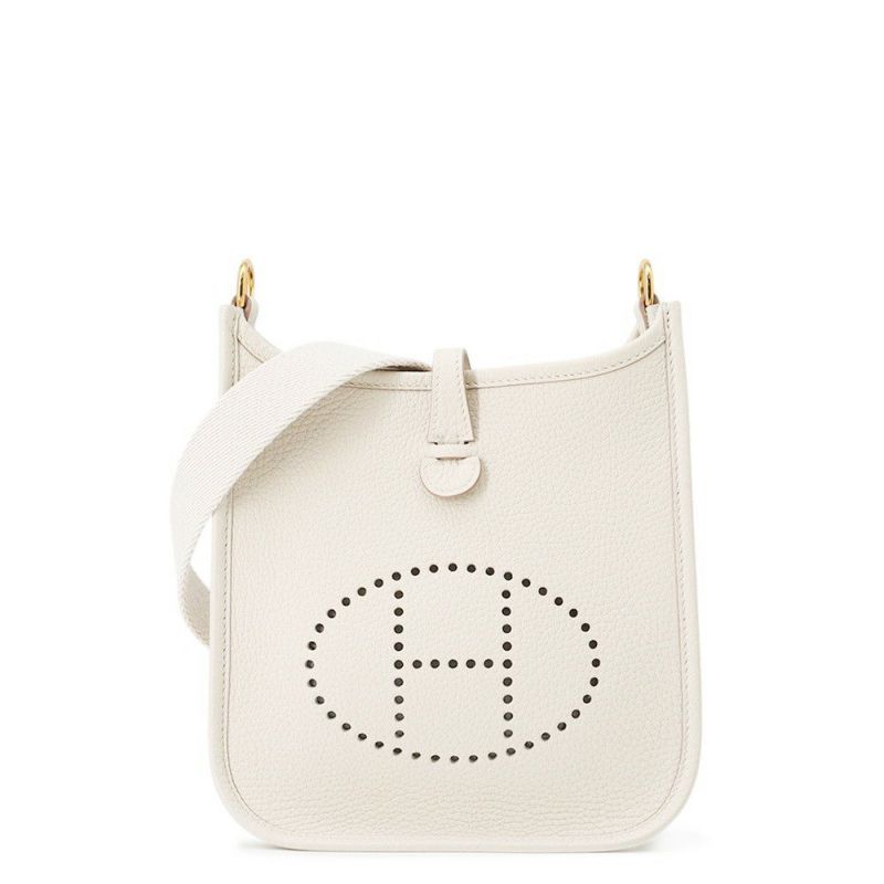 エルメス ショルダーバッグ エブリンTPM 85cm ベトン/ゴールド金具 トリヨンクレマンス W刻印