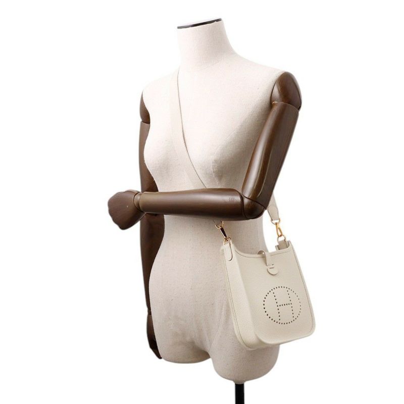 エルメス ショルダーバッグ エブリンTPM 85cm ベトン/ゴールド金具 トリヨンクレマンス W刻印