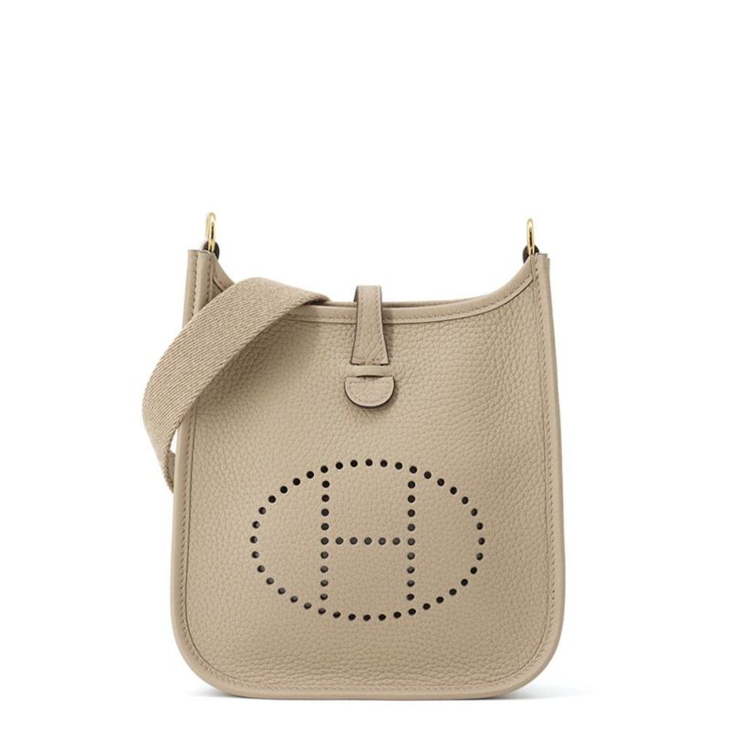 エルメス ショルダーバッグ エブリンTPM 111cm ベージュマルファ/ゴールド金具 トリヨンクレマンス W刻印