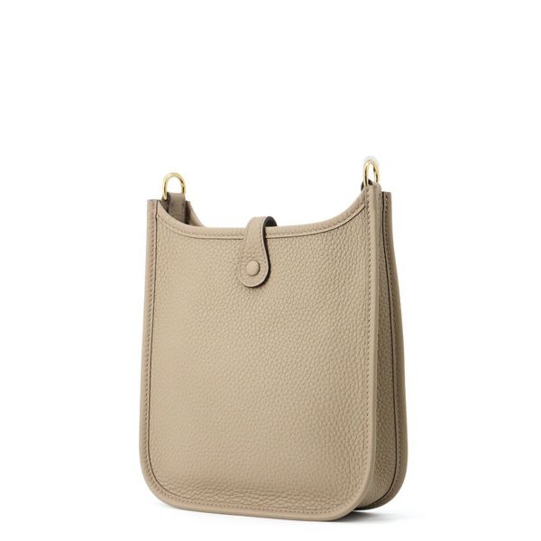 エルメス ショルダーバッグ エブリンTPM 111cm ベージュマルファ/ゴールド金具 トリヨンクレマンス W刻印