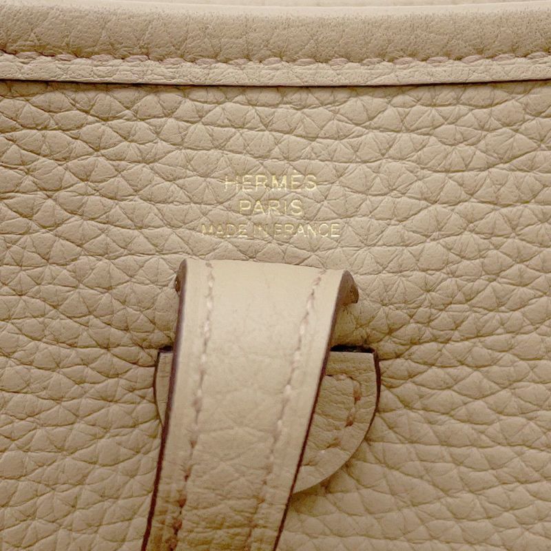 エルメス ショルダーバッグ エブリンTPM 111cm ベージュマルファ/ゴールド金具 トリヨンクレマンス W刻印