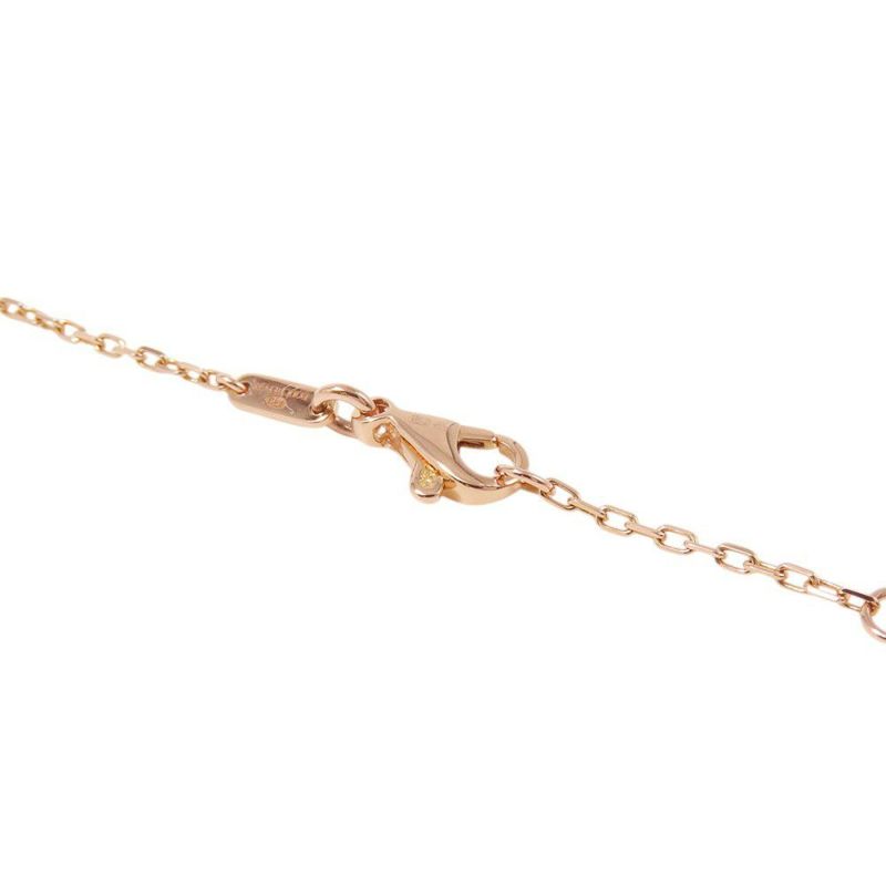 ブシュロン ネックレス ニュリ ダイヤモンド/オレンジサファイア/ピンクサファイア/イエローサファイア/ツァボライト K18PG オウム