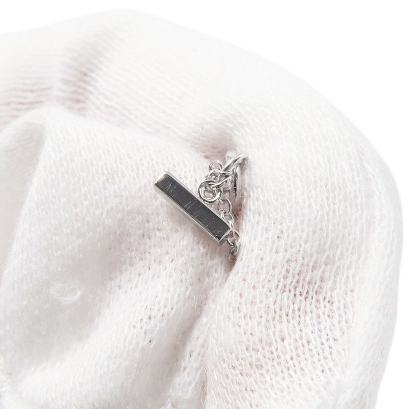 ティファニー ネックレス Tスマイル ペンダント スモール ダイヤモンド 計0.03ct K18WGホワイトゴールド 74957064 Tiffany&Co.