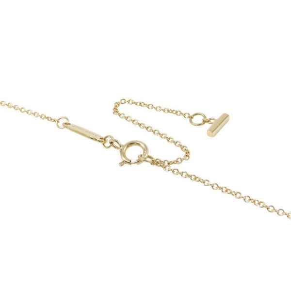 ティファニー ネックレス Tスマイル ペンダント ミニ ダイヤモンド 計0.03ct K18YGイエローゴールド 62617683 Tiffany&Co.