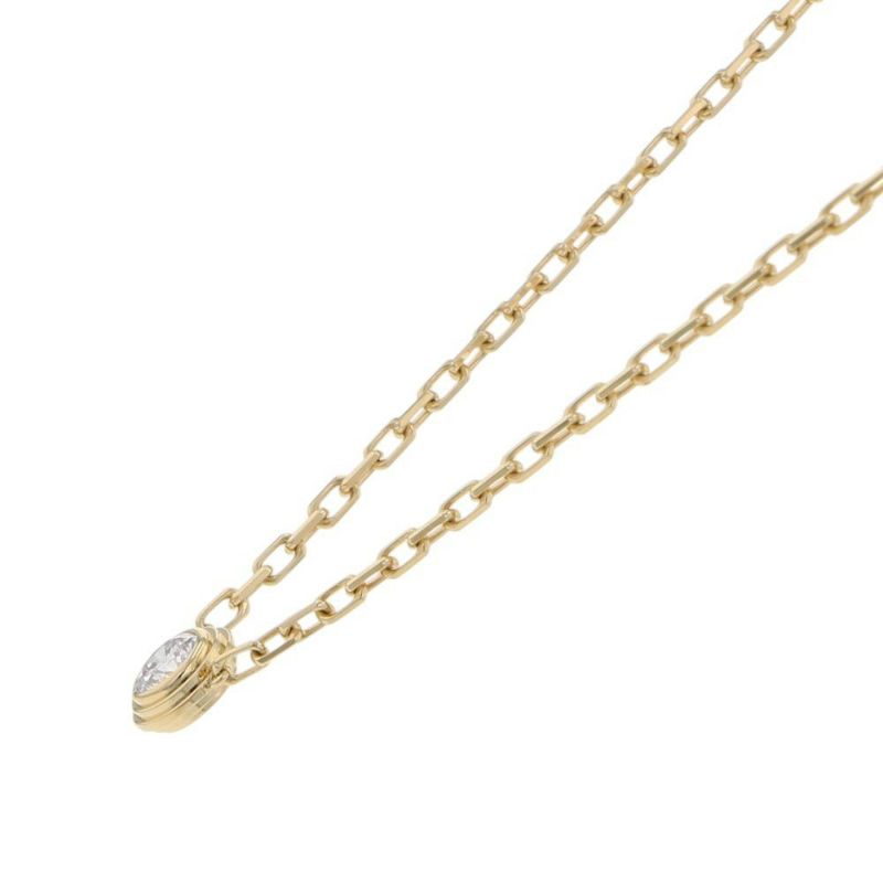 カルティエ ネックレス ダムール SM スモールモデル ダイヤモンド 1P 計0.09ct K18YGイエローゴールド B7215800 Cartier