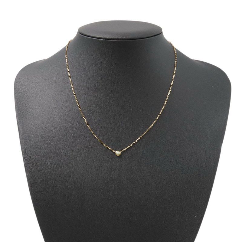 カルティエ ネックレス ダムール SM スモールモデル ダイヤモンド 1P 計0.09ct K18YGイエローゴールド B7215800 Cartier