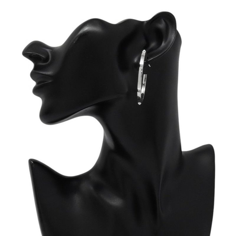 エルメス ピアス ミニ クルー SV925シルバー HERMES フープ ジュエリー アクセサリー