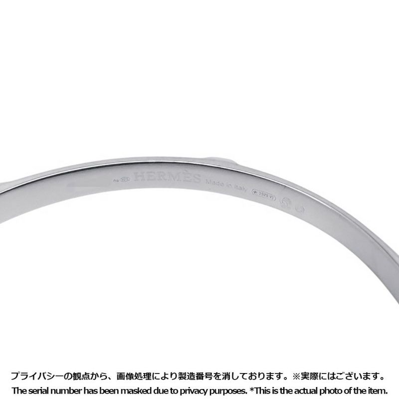 エルメス ピアス ミニ クルー SV925シルバー HERMES フープ ジュエリー アクセサリー