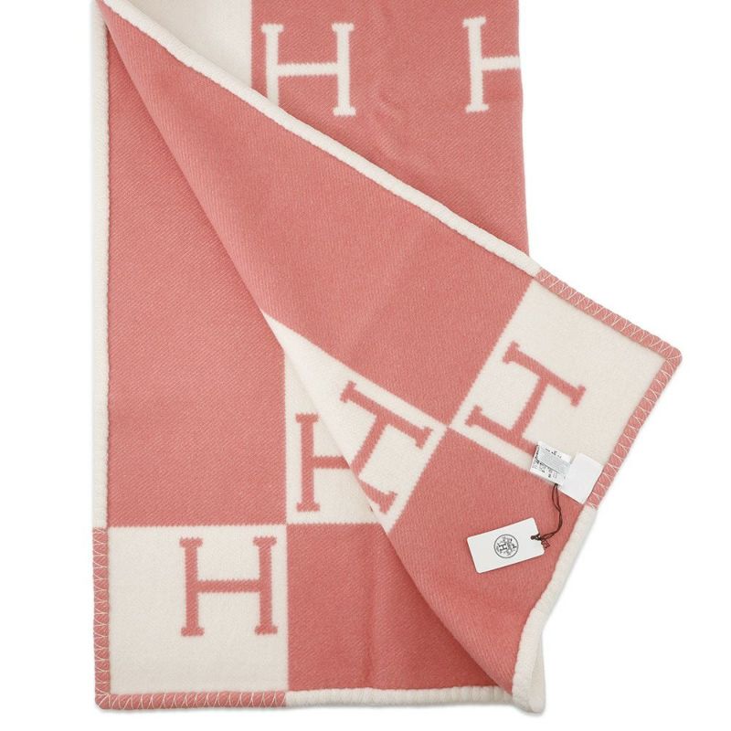 エルメス ブランケット ベビープレード アヴァロン  メリノウール カシミヤ HERMES 毛布