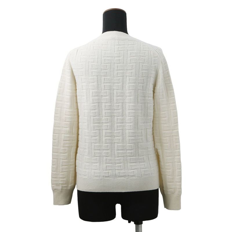 エルメス ニット ロングスリーブ Hアッシュ セーター レディースサイズ36 HERMES アパレル トップス