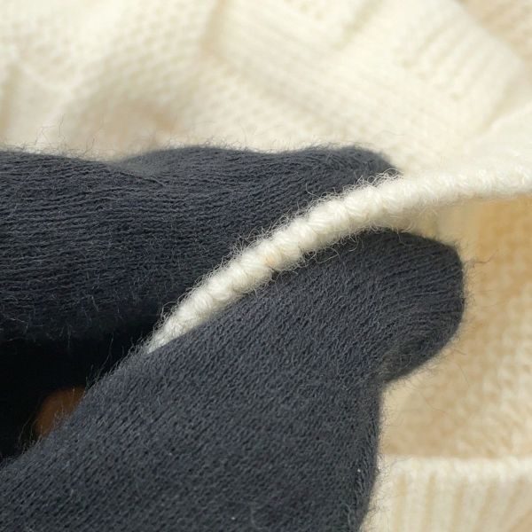 エルメス ニット ロングスリーブ Hアッシュ セーター レディースサイズ36 HERMES アパレル トップス