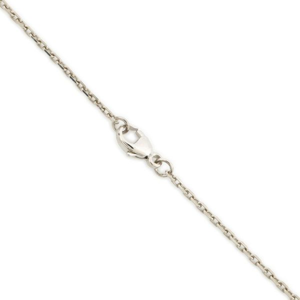 エルメス ネックレス ミニ・ポップアッシュ ホワイト/シルバー金具 HERMES アクセサリー 白